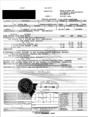 1991 Acura NSX in Berlina Black over Black