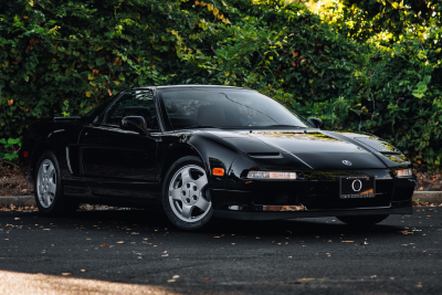 1991 Acura NSX in Berlina Black over Black