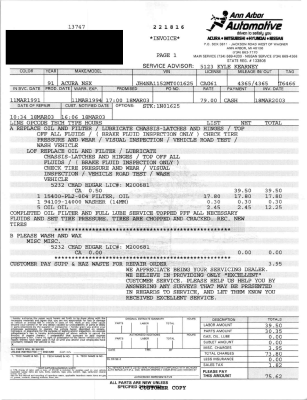 1991 Acura NSX in Berlina Black over Black