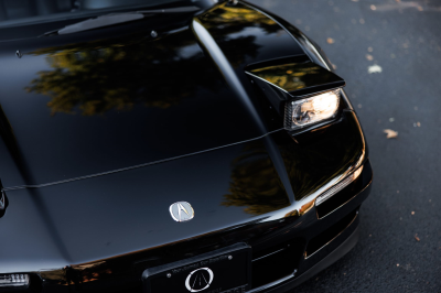 1991 Acura NSX in Berlina Black over Black