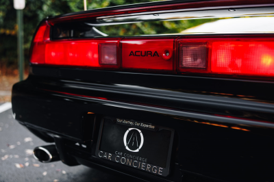 1991 Acura NSX in Berlina Black over Black