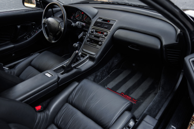 1991 Acura NSX in Berlina Black over Black