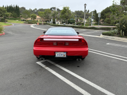 1991 Acura NSX in Formula Red over Black