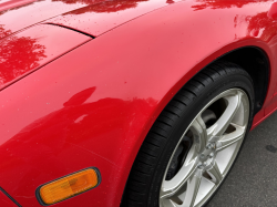 1991 Acura NSX in Formula Red over Black