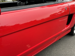 1991 Acura NSX in Formula Red over Black