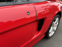 1991 Acura NSX in Formula Red over Black