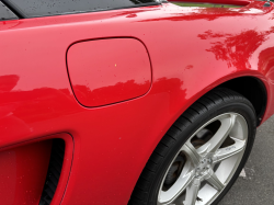 1991 Acura NSX in Formula Red over Black