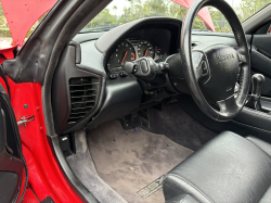 1991 Acura NSX in Formula Red over Black