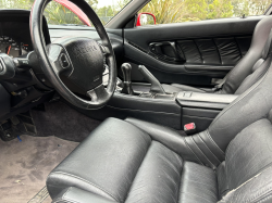 1991 Acura NSX in Formula Red over Black