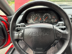 1991 Acura NSX in Formula Red over Black