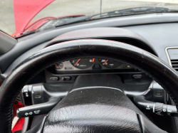 1991 Acura NSX in Formula Red over Black