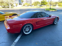 1991 Acura NSX in Formula Red over Black