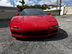 1991 Acura NSX in Formula Red over Black