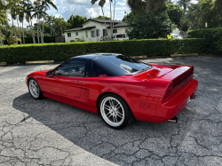 1991 Acura NSX in Formula Red over Black