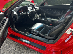 1991 Acura NSX in Formula Red over Black