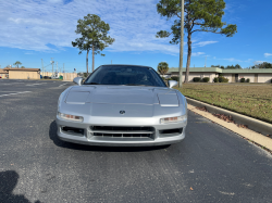 1991 Acura NSX in Sebring Silver over Black