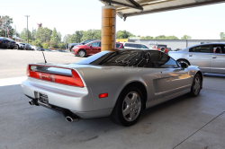 1991 Acura NSX in Sebring Silver over Black