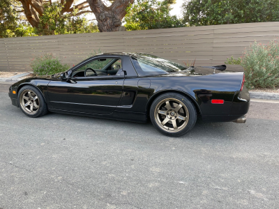 1991 Acura NSX in Berlina Black over Black