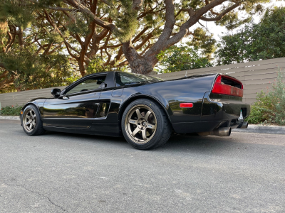 1991 Acura NSX in Berlina Black over Black