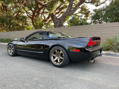 1991 Acura NSX in Berlina Black over Black