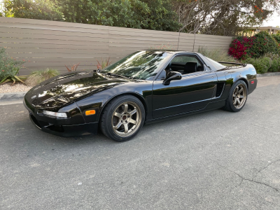 1991 Acura NSX in Berlina Black over Black