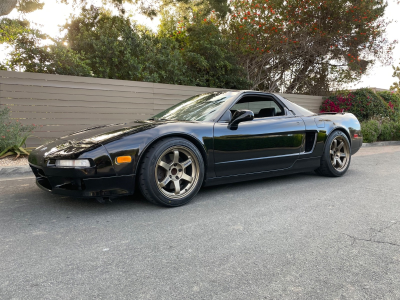 1991 Acura NSX in Berlina Black over Black