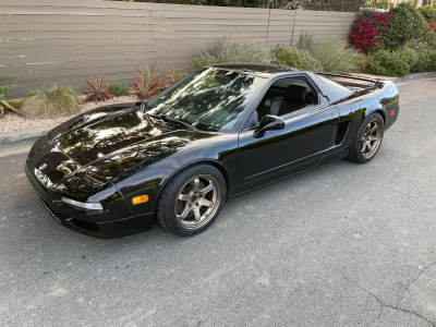 1991 Acura NSX in Berlina Black over Black
