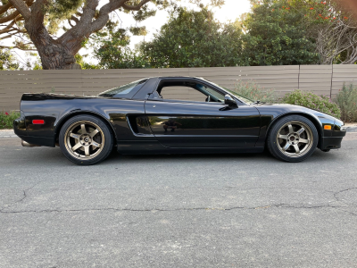 1991 Acura NSX in Berlina Black over Black