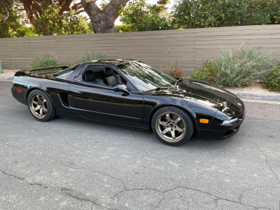 1991 Acura NSX in Berlina Black over Black