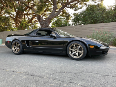 1991 Acura NSX in Berlina Black over Black