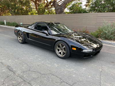 1991 Acura NSX in Berlina Black over Black