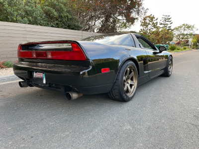 1991 Acura NSX in Berlina Black over Black
