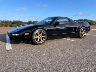 1991 Acura NSX in Berlina Black over Black