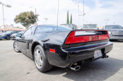 1991 Acura NSX in Berlina Black over Black