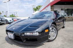 1991 Acura NSX in Berlina Black over Black