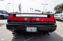 1991 Acura NSX in Berlina Black over Black