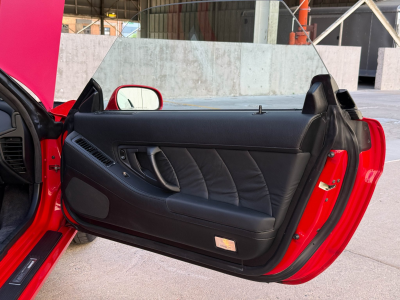 1991 Acura NSX in Formula Red over Black