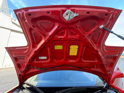 1991 Acura NSX in Formula Red over Black