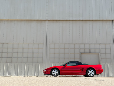 1991 Acura NSX in Formula Red over Black