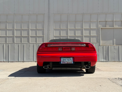 1991 Acura NSX in Formula Red over Black