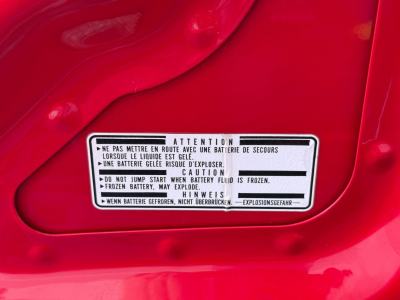 1991 Acura NSX in Formula Red over Black