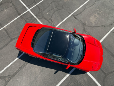 1991 Acura NSX in Formula Red over Black