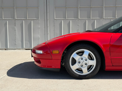 1991 Acura NSX in Formula Red over Black