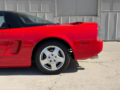 1991 Acura NSX in Formula Red over Black