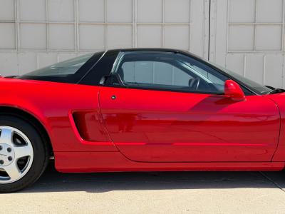 1991 Acura NSX in Formula Red over Black