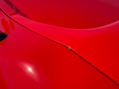 1991 Acura NSX in Formula Red over Black