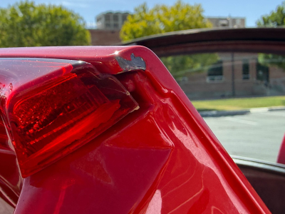 1991 Acura NSX in Formula Red over Black