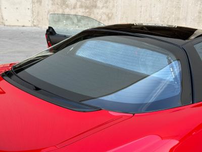 1991 Acura NSX in Formula Red over Black