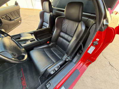 1991 Acura NSX in Formula Red over Black