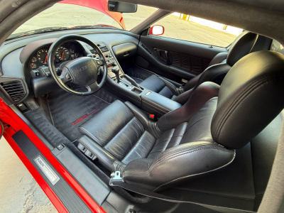 1991 Acura NSX in Formula Red over Black